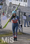 28.12.2019, Skispringen Vierschanzentournee Oberstdorf Training an der Schattenbergschanze, Michael Hayboeck (sterreich) geht zur Schanze hoch.