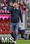 09.03.2024, Fussball 1. Bundesliga 2023/2024, 25.Spieltag, FC Bayern Mnchen - 1.FSV Mainz 05, in der Allianz-Arena Mnchen.  Trainer Bo Henriksen (FSV Mainz) nachdenklich.

