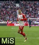 09.03.2024, Fussball 1. Bundesliga 2023/2024, 25.Spieltag, FC Bayern Mnchen - 1.FSV Mainz 05, in der Allianz-Arena Mnchen.  Jamal Musiala (FC Bayern Mnchen) Torjubel 


