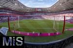 09.03.2024, Fussball 1. Bundesliga 2023/2024, 25.Spieltag, FC Bayern Mnchen - 1.FSV Mainz 05, in der Allianz-Arena Mnchen.  Innenansicht Allianz Arena mit dem Tor auf der Sdseite.

