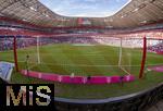 09.03.2024, Fussball 1. Bundesliga 2023/2024, 25.Spieltag, FC Bayern Mnchen - 1.FSV Mainz 05, in der Allianz-Arena Mnchen.  Innenansicht Allianz Arena mit dem Tor auf der Sdseite. 

