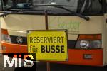 25.03.2024 , Ein Skilift in Grasgehren im Allgu,  Schild: reserviert fr Busse