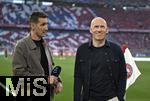 30.04.2024,  Fussball UEFA Championsleague 2023/2024: Halbfinale,  FC Bayern Mnchen - Real Madrid, in der Allianz-Arena Mnchen.  (L-R) Miroslav Klose und Arjen Robben


