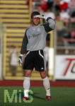 Fussball 1.Bundesliga 2006/07, Freundschaftsspiel, SSV Ulm 1846 - FC Bayern München, Dienstag 22.05.07,  Torwart Michael RENSING (Bayern München) schaut nach vorne.