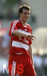 Fussball 1.Bundesliga 2006/07, Freundschaftsspiel, SSV Ulm 1846 - FC Bayern München, Dienstag 22.05.07, Stefan FÜRSTNER  ( Bayern München) freut sich riesig.