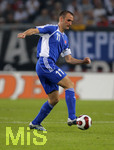 Fussball EM-Qualifikation, Deutschland - Slowakei in Hamburg, 06.06.2007,   Robert VITTEK (Slowakei) am Ball.        