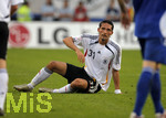 Fussball EM-Qualifikation, Deutschland - Slowakei in Hamburg, 06.06.2007,   Kevin KURANYI (GER) am Boden.     