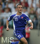 Fussball EM-Qualifikation, Deutschland - Slowakei in Hamburg, 06.06.2007,   Robert VITTEK (SLO).