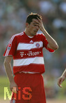 Fussball 1.Bundesliga 2006/07, Freundschaftsspiel, SSV Ulm 1846 - FC Bayern München, Dienstag 22.05.07, Roy MAKAAY  (Bayern München) ist nachdenklich.     