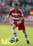 Fussball 1.Bundesliga 2006/07, Freundschaftsspiel, SSV Ulm 1846 - FC Bayern München, Dienstag 22.05.07,  Toni KROOS (Bayern München) am Ball.