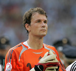 Fussball EM-Qualifikation, Deutschland - Slowakei in Hamburg, 06.06.2007,   Torwart Jens LEHMANN (GER).
