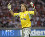 Fussball DFB-Pokal-Finale in Berlin, 26.05.2007,  VfB Stuttgart - 1.FC Nürnberg,  Torwart Timo HILDEBRAND (Stuttgart) ist wütend. 