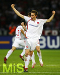 Fussball DFB-Pokal-Finale in Berlin, 26.05.2007,  VfB Stuttgart - 1.FC Nürnberg,  Dominik REINHARDT (Nürnberg) freut sich nach dem Spiel riesig. 