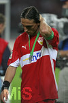 Fussball DFB-Pokal-Finale in Berlin, 26.05.2007,  VfB Stuttgart - 1.FC Nürnberg,  Fernando MEIRA  (Stuttgart) ist nach dem Spiel traurig. 