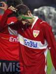 Fussball DFB-Pokal-Finale in Berlin, 26.05.2007,  VfB Stuttgart - 1.FC Nürnberg,  Roberto HILBERT (Stuttgart) ist nach dem Spiel traurig.  