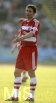 Fussball 1.Bundesliga 2006/07, Freundschaftsspiel, SSV Ulm 1846 - FC Bayern München, Dienstag 22.05.07, Mark van BOMMEL  ( Bayern München) ist unzufrieden.