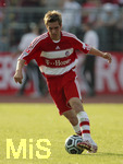 Fussball 1.Bundesliga 2006/07, Freundschaftsspiel, SSV Ulm 1846 - FC Bayern München, Dienstag 22.05.07,  Philipp LAHM (Bayern München) am Ball. 