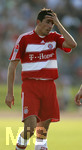 Fussball 1.Bundesliga 2006/07, Freundschaftsspiel, SSV Ulm 1846 - FC Bayern München, Dienstag 22.05.07, Roy MAKAAY  (Bayern München) ist nachdenklich.     