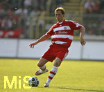 Fussball 1.Bundesliga 2006/07, Freundschaftsspiel, SSV Ulm 1846 - FC Bayern München, Dienstag 22.05.07,  Andreas OTTL (Bayern München) am Ball.