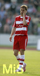 Fussball 1.Bundesliga 2006/07, Freundschaftsspiel, SSV Ulm 1846 - FC Bayern München, Dienstag 22.05.07, Andreas OTTL (Bayern München) ist nachdenklich.