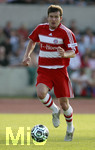 Fussball 1.Bundesliga 2006/07, Freundschaftsspiel, SSV Ulm 1846 - FC Bayern München, Dienstag 22.05.07,  Andreas GÖRLITZ (Bayern München) am Ball.