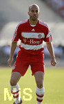 Fussball 1.Bundesliga 2006/07, Freundschaftsspiel, SSV Ulm 1846 - FC Bayern München, Dienstag 22.05.07, Mehmet SCHOLL (Bayern München) konzentriert sich.  