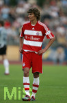 Fussball 1.Bundesliga 2006/07, Freundschaftsspiel, SSV Ulm 1846 - FC Bayern München, Dienstag 22.05.07, Florian MÜLLER (Bayern München) ist nachdenklich.