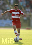 Fussball 1.Bundesliga 2006/07, Freundschaftsspiel, SSV Ulm 1846 - FC Bayern München, Dienstag 22.05.07,  Roy MAKAAY (Bayern München) am Ball.