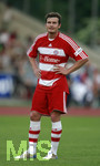 Fussball 1.Bundesliga 2006/07, Freundschaftsspiel, SSV Ulm 1846 - FC Bayern München, Dienstag 22.05.07,  Andreas GÖRLITZ (Bayern München) ist unzufrieden.