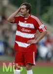 Fussball 1.Bundesliga 2006/07, Freundschaftsspiel, SSV Ulm 1846 - FC Bayern München, Dienstag 22.05.07,  Andreas GÖRLITZ (Bayern München) ist unzufrieden.