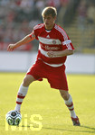 Fussball 1.Bundesliga 2006/07, Freundschaftsspiel, SSV Ulm 1846 - FC Bayern München, Dienstag 22.05.07,  Toni KROOS (Bayern München) am Ball. 