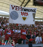 Fussball 1.Bundesliga 2006/07:  34. Spieltag,  VfB Stuttgart - FC Energie Cottbus  19.05.2007,  VfB-Fans VEH-nomenal (Trainer VEH).