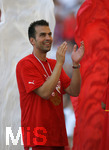 Fussball 1.Bundesliga 2006/07:  34. Spieltag,  VfB Stuttgart - FC Energie Cottbus  19.05.2007,   Markus BABBEL (Stuttgart) applaudiert glücklich den Zuschauern.