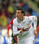 Fussball 1.Bundesliga 2006/07:  Spieltag 24, Bayer 04 Leverkusen - VfB Stuttgart, 03.03.07, Marco STRELLER (Stuttgart) spurtet.