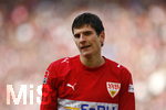 1. Bundesliga Herren, 25.Spieltag im Gottlieb-Daimler-Stadion, VfB Stuttgart - VFL Wolfsburg, Mario GOMEZ (Stuttgart) ist ratlos.