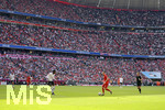 18.05.2019, Fussball 1. Bundesliga 2018/2019, 34. Spieltag, FC Bayern Mnchen - Eintracht Frankfurt, in der Allianz-Arena Mnchen. re: Franck Ribery (FC Bayern Mnchen) am Ball.

 
