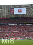18.05.2019, Fussball 1. Bundesliga 2018/2019, 34. Spieltag, FC Bayern Mnchen - Eintracht Frankfurt, in der Allianz-Arena Mnchen. VIDEOASSIST steht auf der Anzeigetafel. 

 
