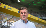 18.05.2019, Fussball 1. Bundesliga 2018/2019, 34. Spieltag, Borussia Mnchengladbach - Borussia Dortmund, im Borussia-Park Mnchengladbach. Trainer Dieter Hecking (Gladbach)


