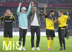 03.08.2019, Fussball  2019/2020, Supercup 2019, Borussia Dortmund - FC Bayern Mnchen, im Signal-Iduna-Park Stadion Dortmund, Dortmund feiert den Gewinn des Supercup


