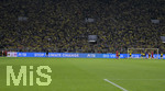 03.08.2019, Fussball  2019/2020, Supercup 2019, Borussia Dortmund - FC Bayern Mnchen, im Signal-Iduna-Park Stadion Dortmund,  Werbebande der PETA, 