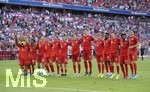31.08.2019, Fussball 1. Bundesliga 2019/2020, 3.Spieltag, FC Bayern Mnchen - 1.FSV Mainz 05, in der Allianzarena Mnchen. Schlussjubel der Bayern.

