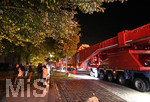 24.09.2019, Trafotransport vom Umspannwerk Irsingen zum Bahnhof Trkheim im Unterallgu, 