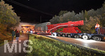 24.09.2019, Trafotransport vom Umspannwerk Irsingen zum Bahnhof Trkheim im Unterallgu, 