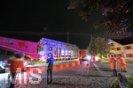 24.09.2019, Trafotransport vom Umspannwerk Irsingen zum Bahnhof Trkheim im Unterallgu, 