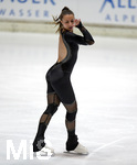 26.09.2019, Eiskunstlauf, 51. Nebelhorn-Trophy in Oberstdorf im Allgu, im Eissportzentrum Oberstdorf. Frauen Kurzprogramm, Nicole Schott (Deutschland) auf dem Eis.