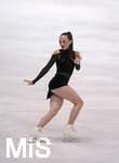 26.09.2019, Eiskunstlauf, 51. Nebelhorn-Trophy in Oberstdorf im Allgu, im Eissportzentrum Oberstdorf. Frauen Kurzprogramm, Mariah Bell (USA).