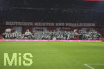 09.11.2019, Fussball 1. Bundesliga 2019/2020, 11.Spieltag, FC Bayern Mnchen - Borussia Dortmund, in der Allianz-Arena, Fanchoreografie der Bayernfans in der Sdkurve.


