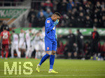 17.12.2019, Fussball 1. Bundesliga 2019/2020, 16.Spieltag, FC Augsburg - Fortuna Dsseldorf, in der WWK-Arena Augsburg, Torwart Steffen Zackary (Dsseldorf) nachdenklich 


