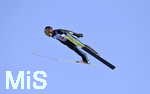 01.01.2020, Skispringen Vierschanzentournee, Neujahrsspringen in Garmisch Partenkirchen auf der groen Olympiaschanze, Daiki Ito (Japan)  in der Luft.