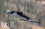 01.01.2020, Skispringen Vierschanzentournee, Neujahrsspringen in Garmisch Partenkirchen auf der groen Olympiaschanze,  Anders Haare (Norwegen) in der Luft.